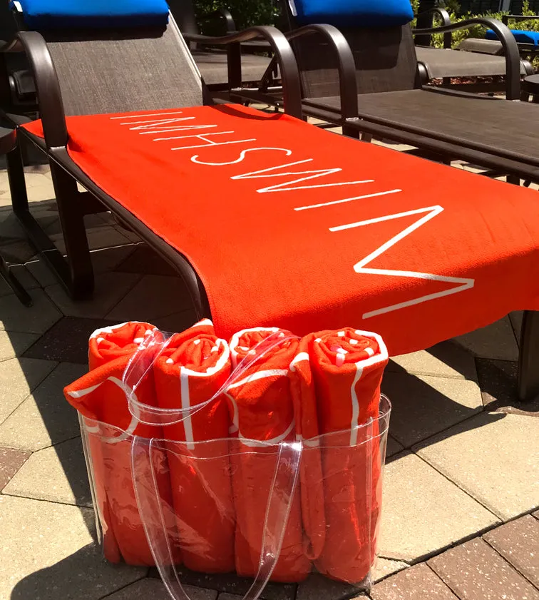 IMHSWIM Logo Travel Towel