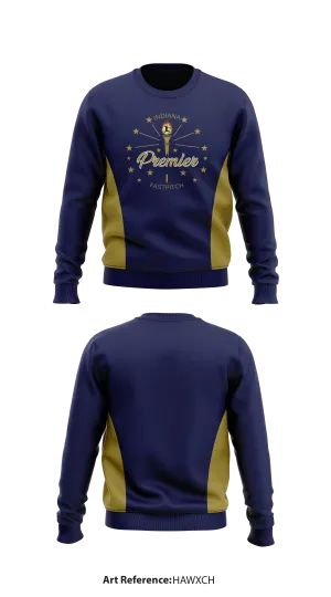 IndianaPremier Fastpitch Store 1 Core Men's Crewneck Performance Sweatshirt - hawxCh