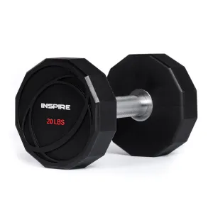 INSPIRE 20LB URETHANE DUMBBELL