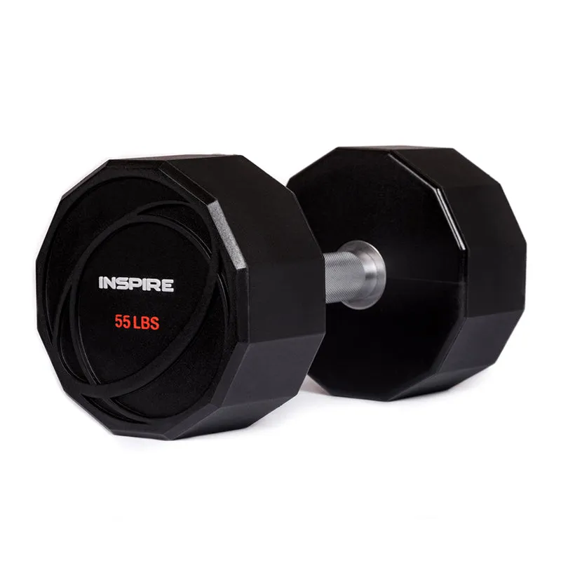 INSPIRE 25LB URETHANE DUMBBELL