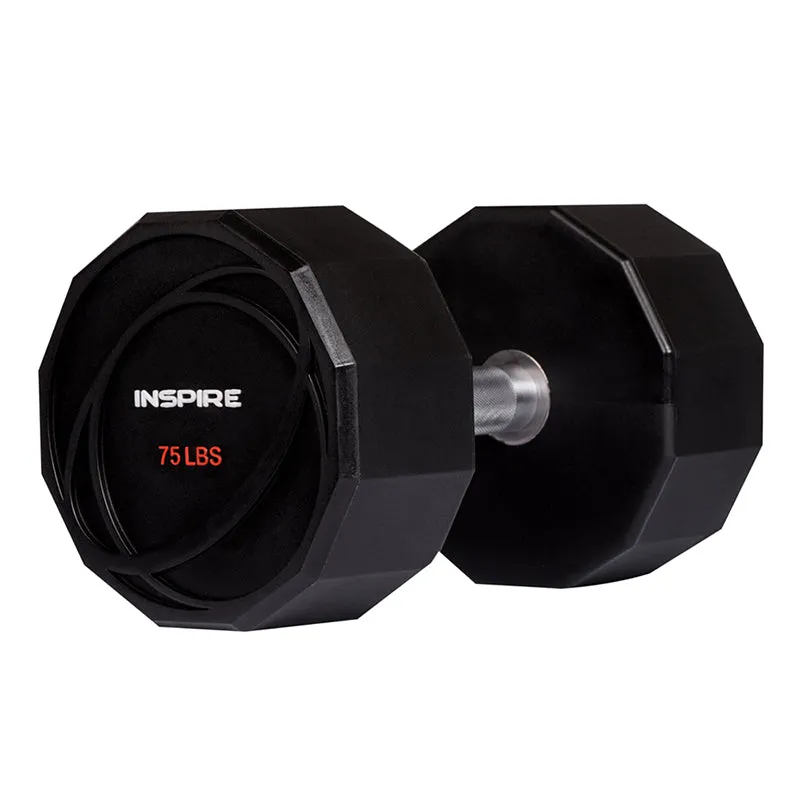 INSPIRE 25LB URETHANE DUMBBELL