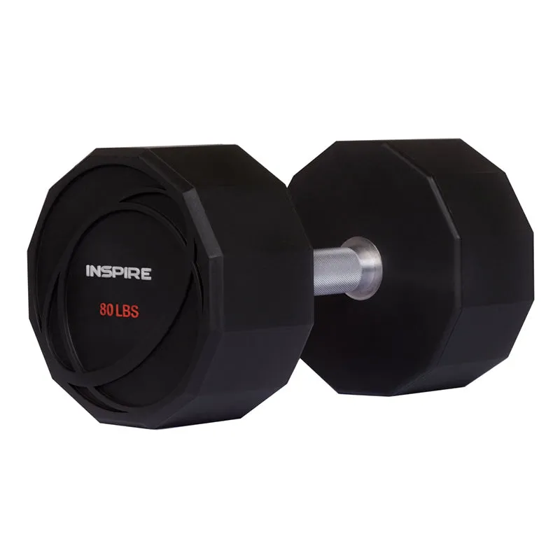 INSPIRE 25LB URETHANE DUMBBELL