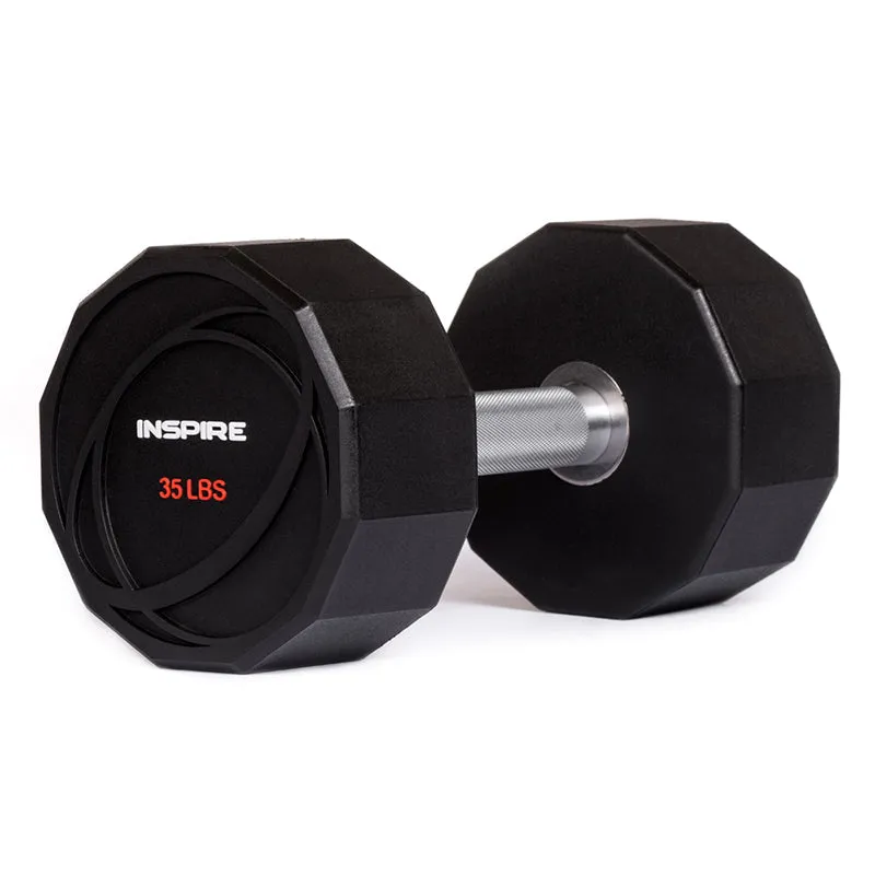 INSPIRE 25LB URETHANE DUMBBELL