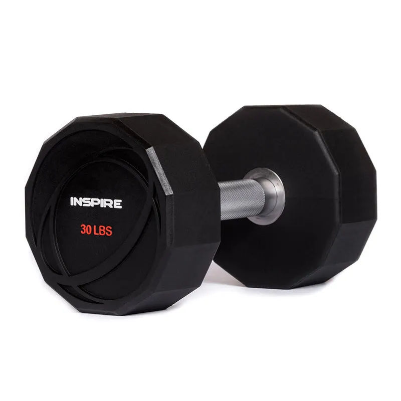 INSPIRE 25LB URETHANE DUMBBELL