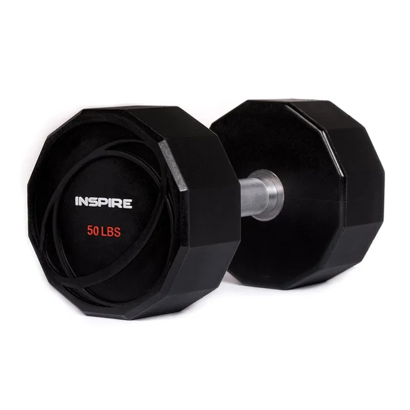 INSPIRE 25LB URETHANE DUMBBELL