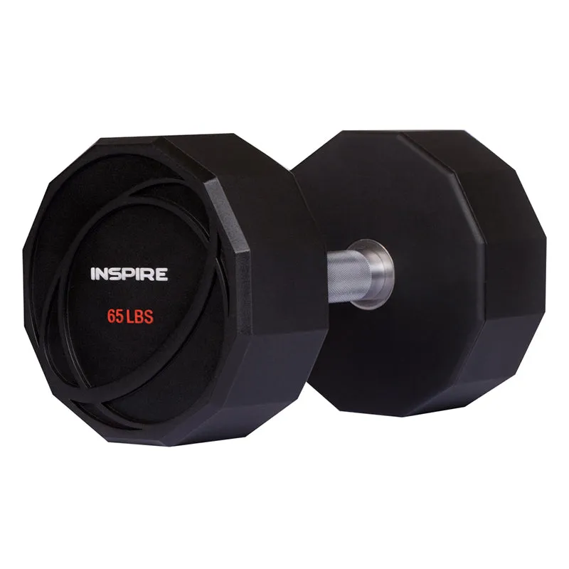 INSPIRE 25LB URETHANE DUMBBELL