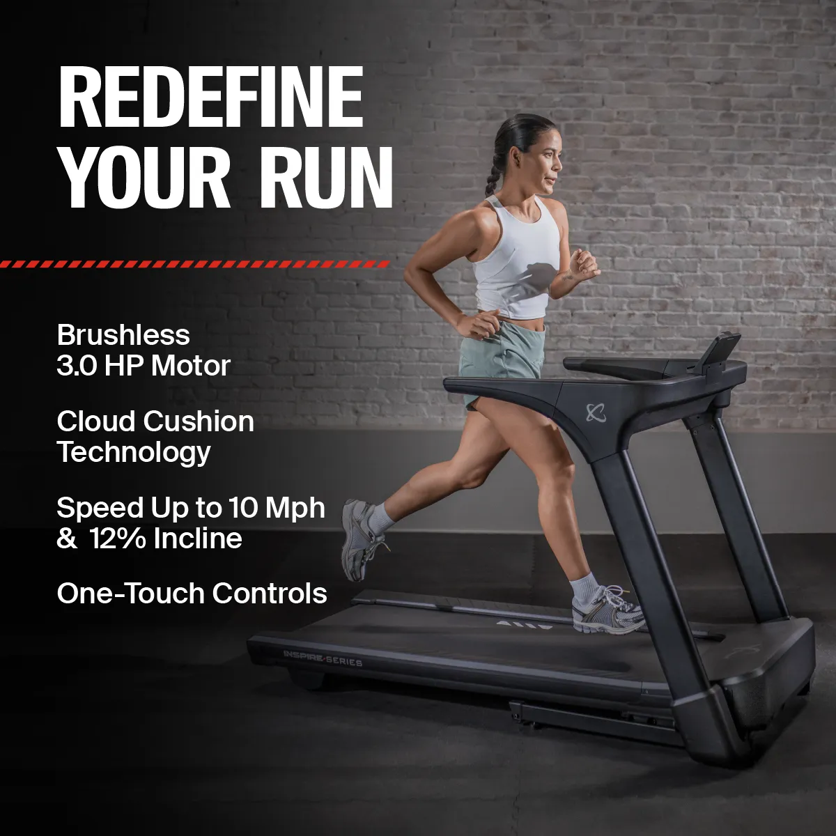 INSPIRE T4 TREADMILL TABLET HOLDER