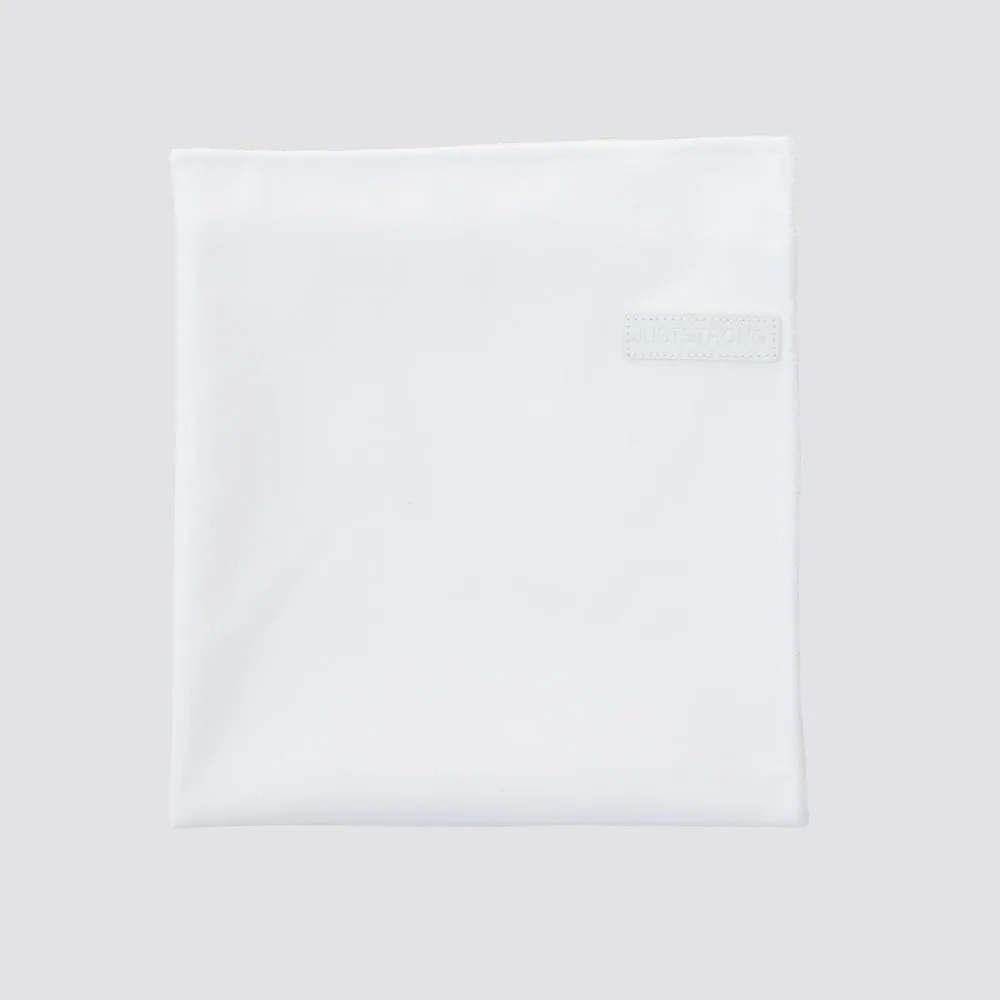 Ivory White Microfibre Towel
