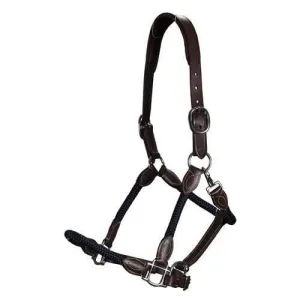 J&L Leather and Rope Halter (SRP3485)