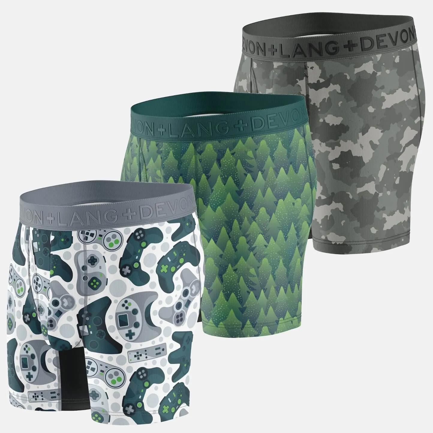 Journey Boxer Brief - Multi-Packs - Gamer/Pines/Grey Camo