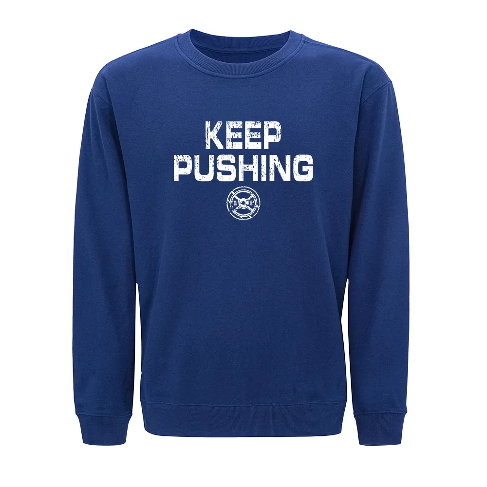 Keep Pushing Crewneck Sweatshirt