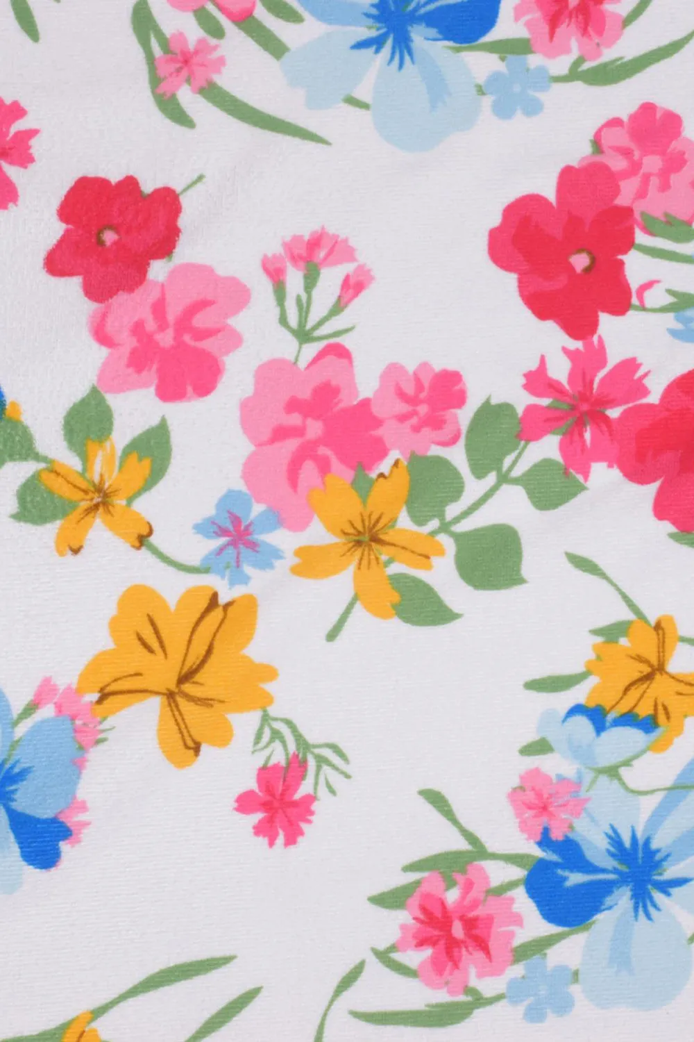 Kids Floral Soft Towel Wrap