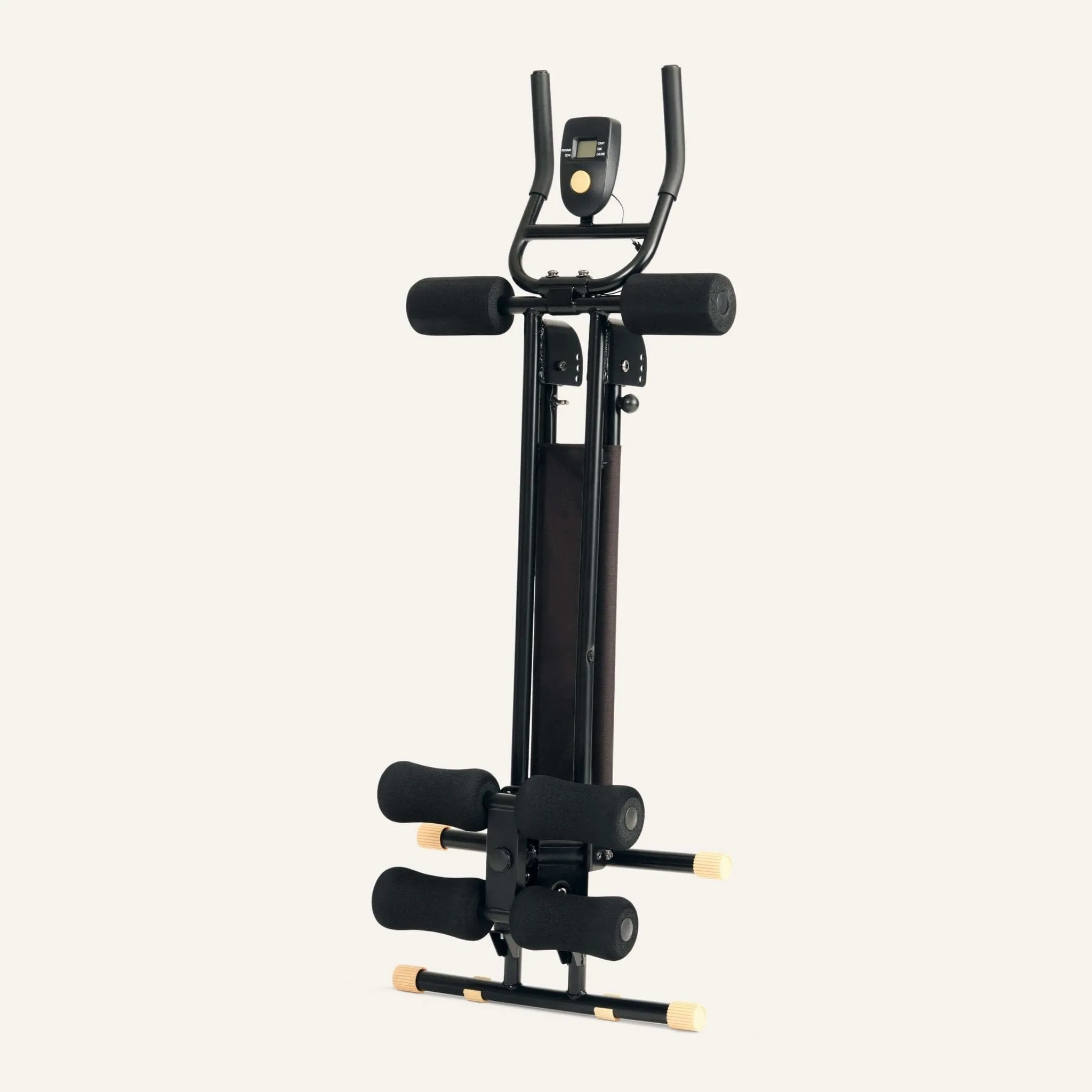 Klappbarer Bauchtrainer mit flexibler Knieauflage & 3-fach Steigungswinkel