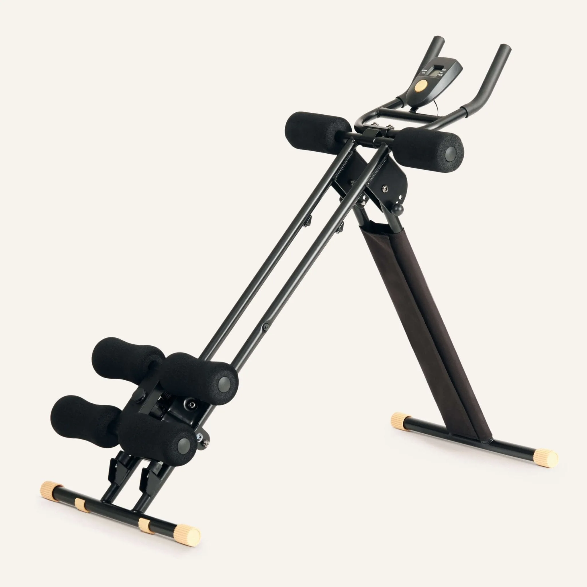 Klappbarer Bauchtrainer mit flexibler Knieauflage & 3-fach Steigungswinkel