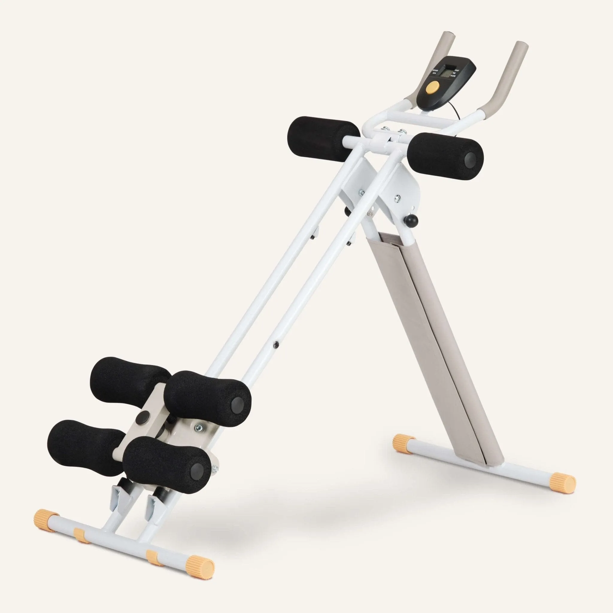 Klappbarer Bauchtrainer mit flexibler Knieauflage & 3-fach Steigungswinkel