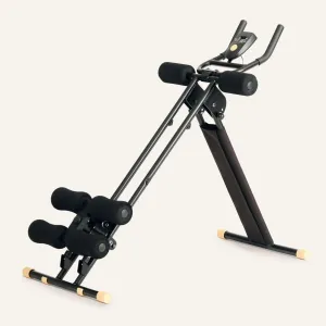 Klappbarer Bauchtrainer mit flexibler Knieauflage & 3-fach Steigungswinkel
