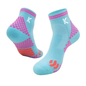 Klyng Unisex Achilles and Ankle Support Blue High Performance Compression Socks