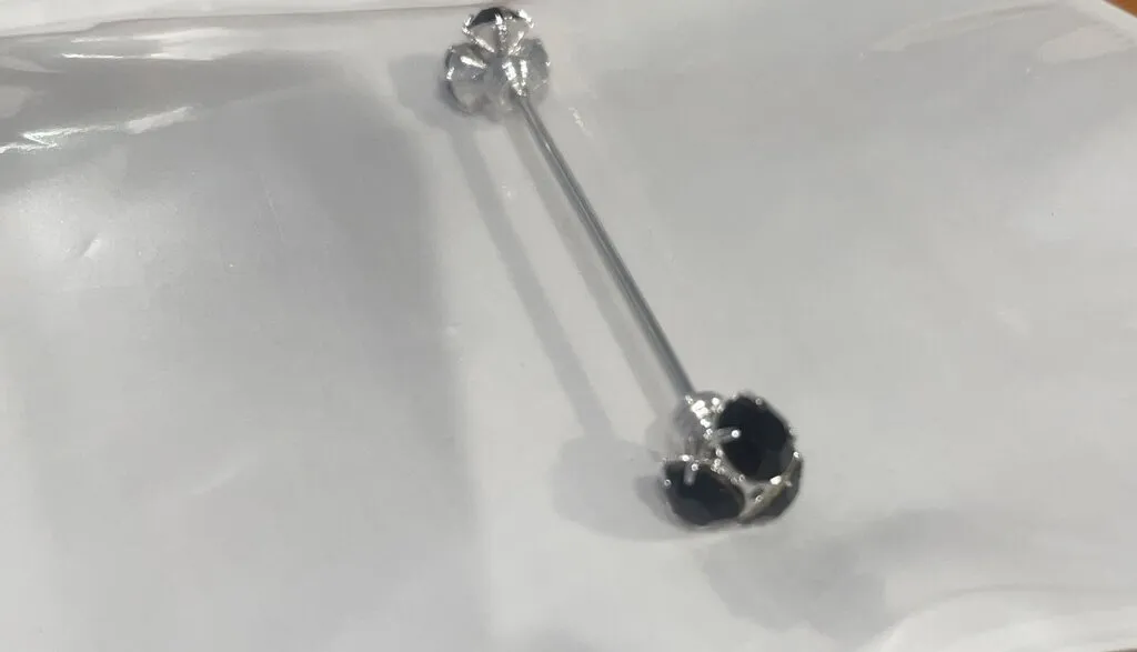 Large Bling Tie Bars