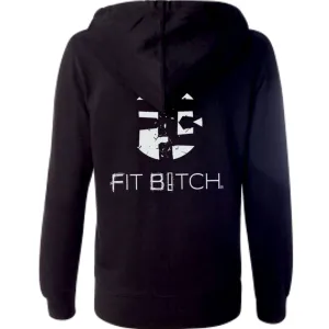 Long Sleeve Lightweight Zip Hoodie Classic Logo