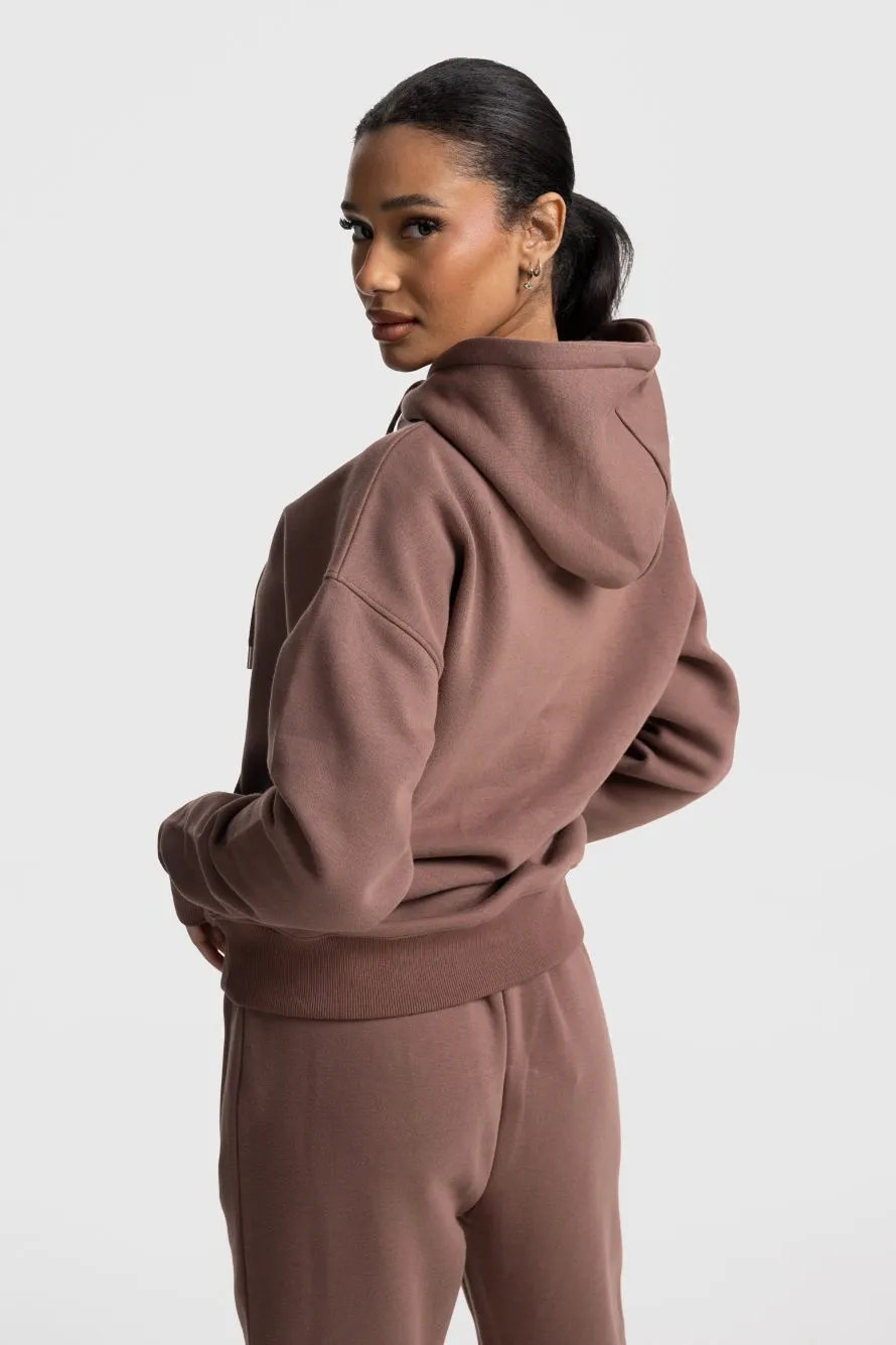 LOUNGE HOODIE - CAPPUCCINO