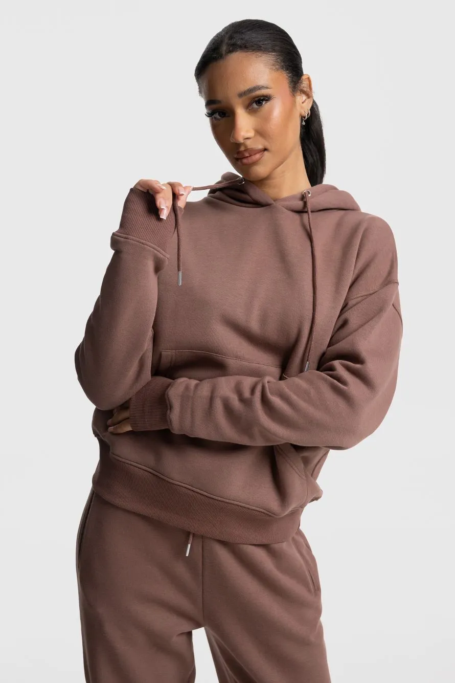 LOUNGE HOODIE - CAPPUCCINO