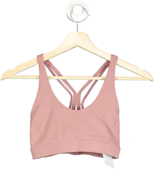 Lululemon Pink Strappy Sports Bra No Size