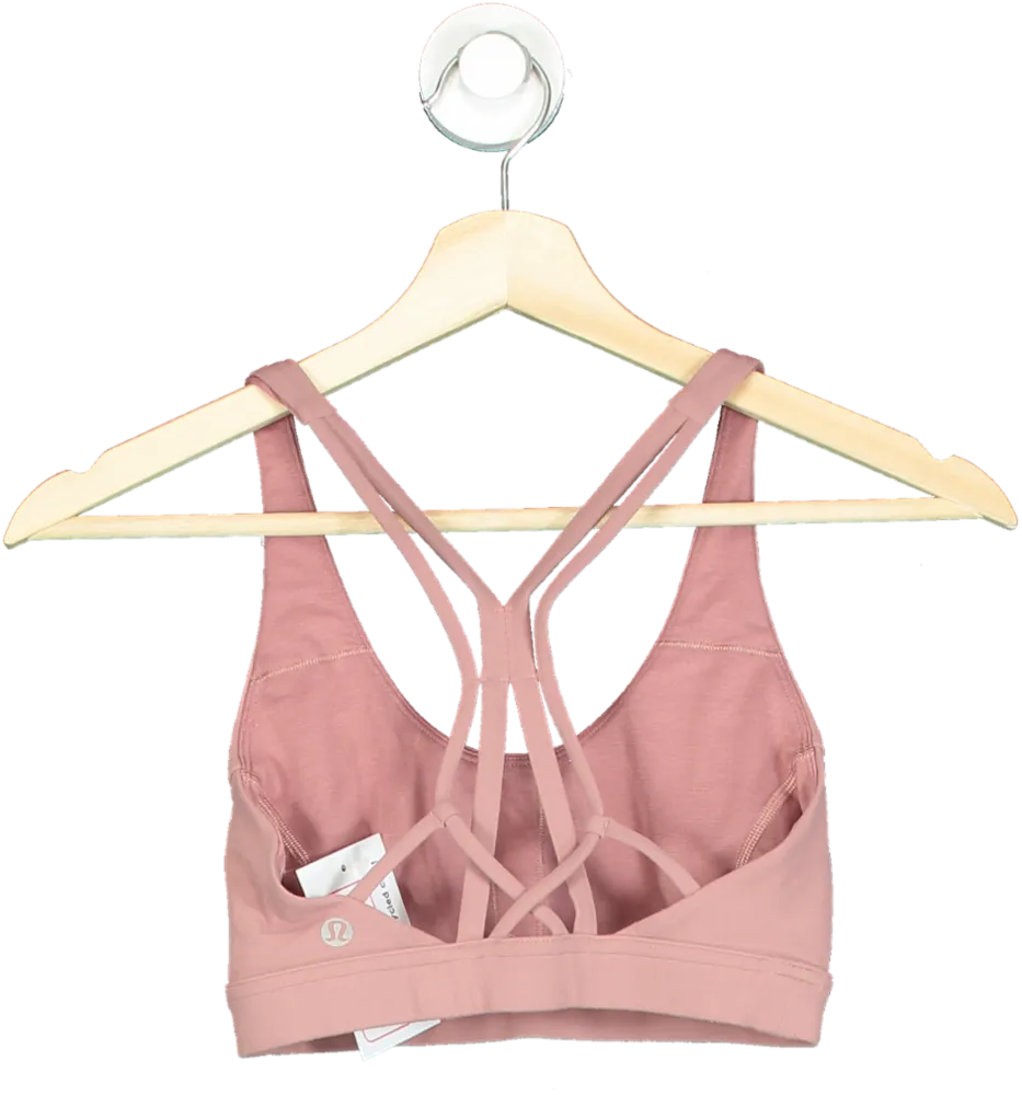 Lululemon Pink Strappy Sports Bra No Size