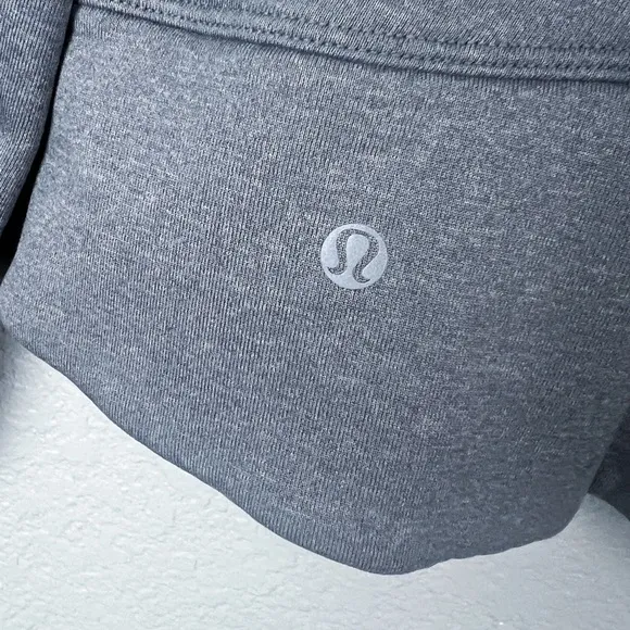 Lululemon Snug Sprinter Jacket, Heathered Slate / Dream Rose Slate Black 10