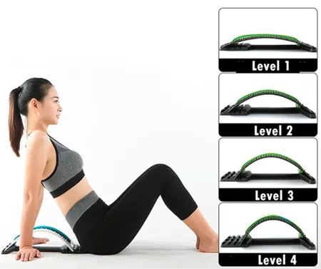 Lumbar Back Stretcher Massage relaxation and relieve