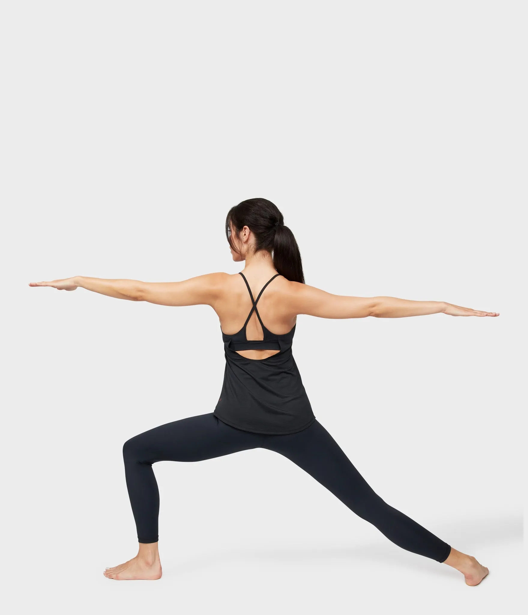 Manduka Apparel - Women's Breeze Support Cami - Black-2