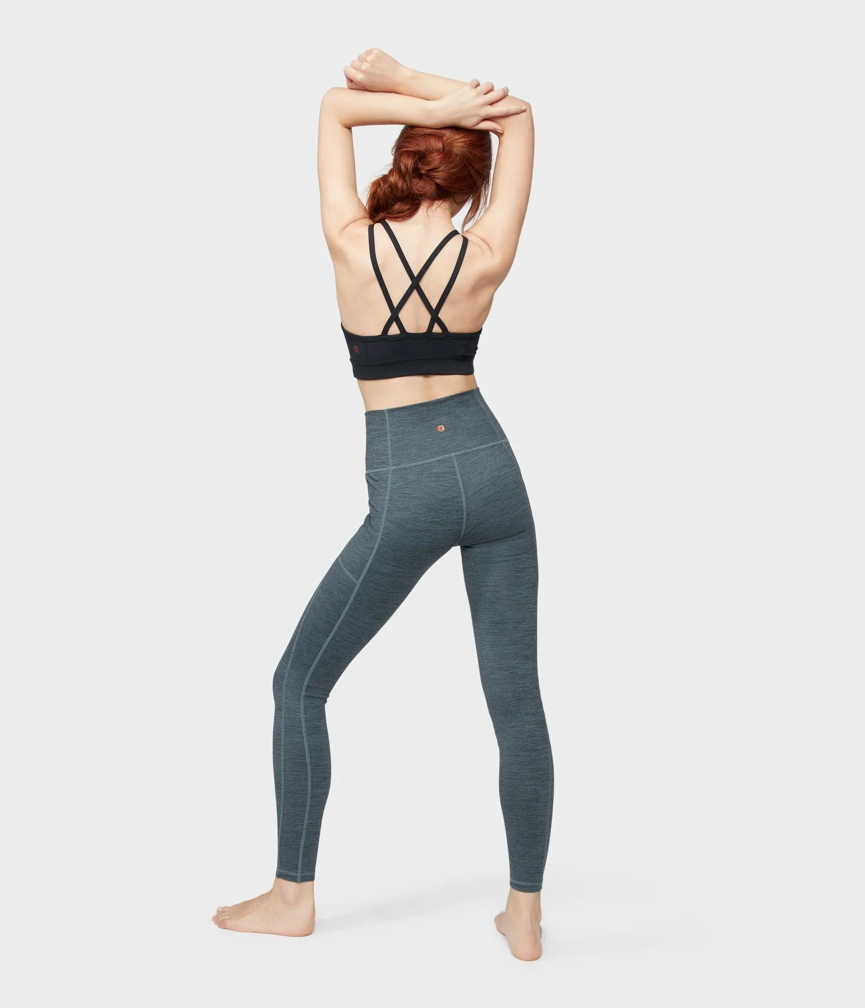 Manduka Apparel - Women's Cross Strap Bra 01 - Black-2