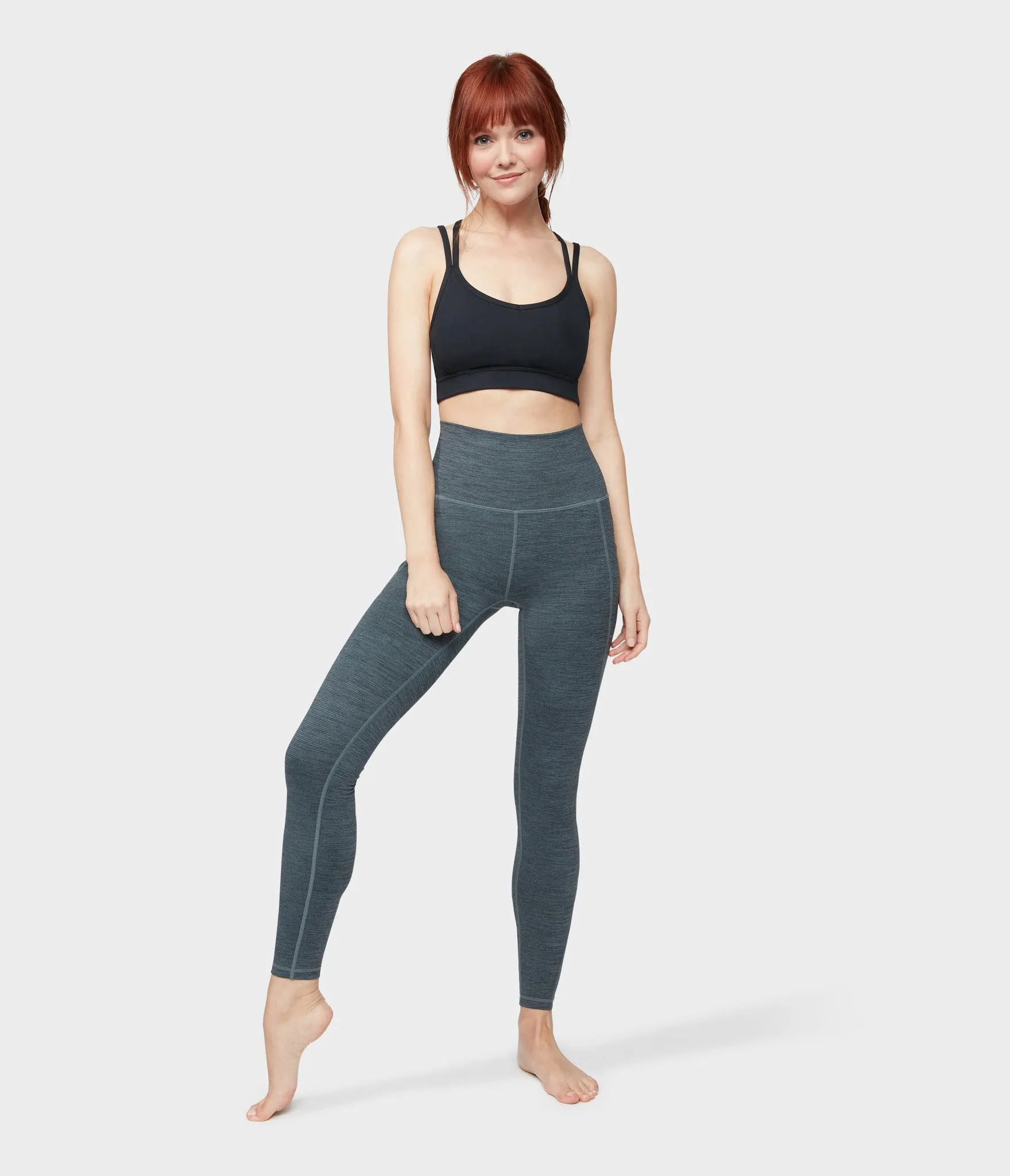 Manduka Apparel - Women's Cross Strap Bra 01 - Black-2