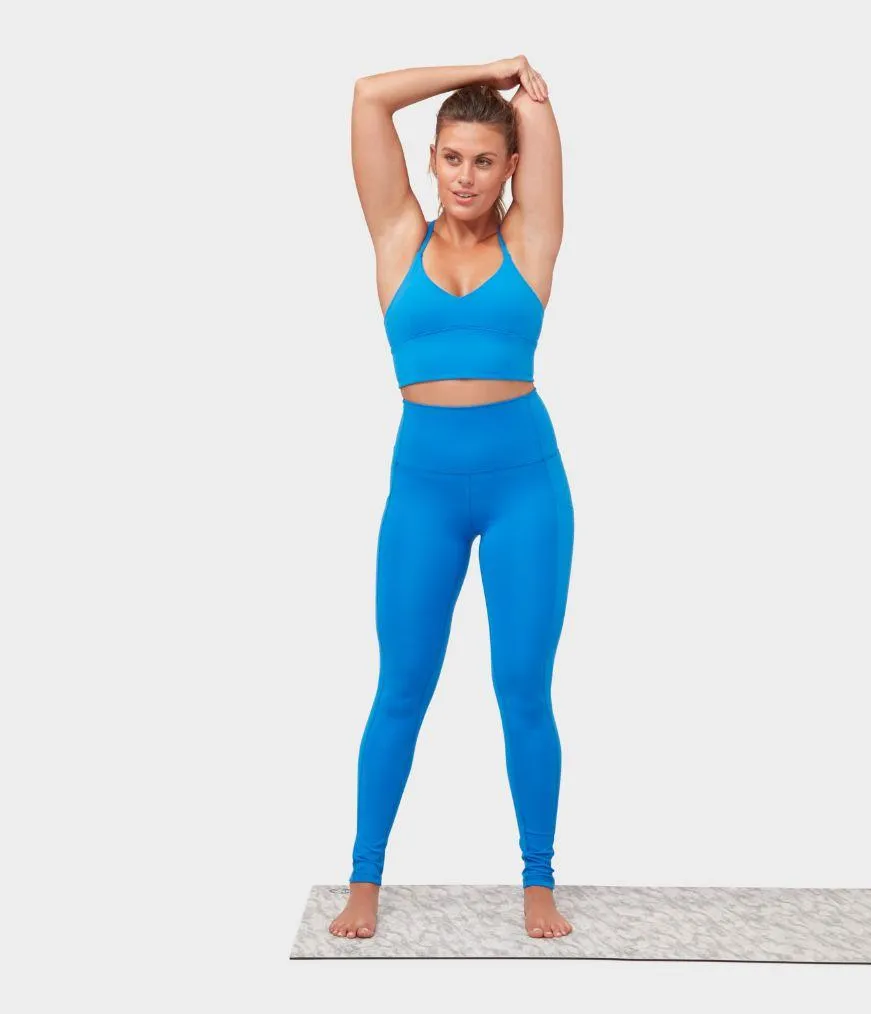 Manduka Apparel - Women's Essence Bra - Be Bold Blue