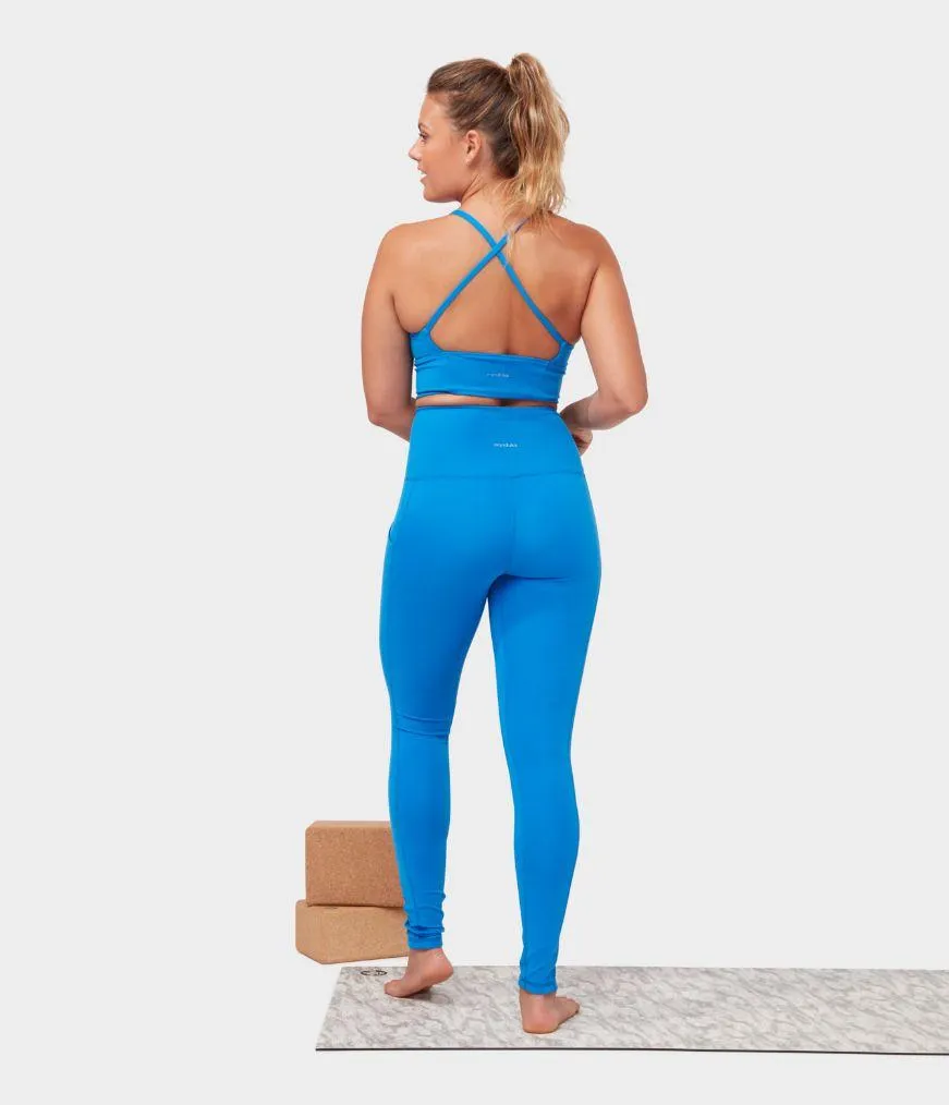Manduka Apparel - Women's Essence Bra - Be Bold Blue