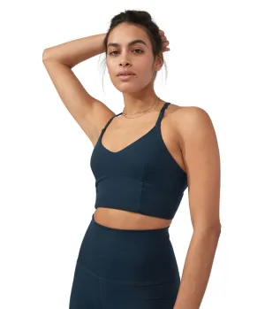 Manduka Apparel - Women's Essence Bra1 - Dark Sapphire