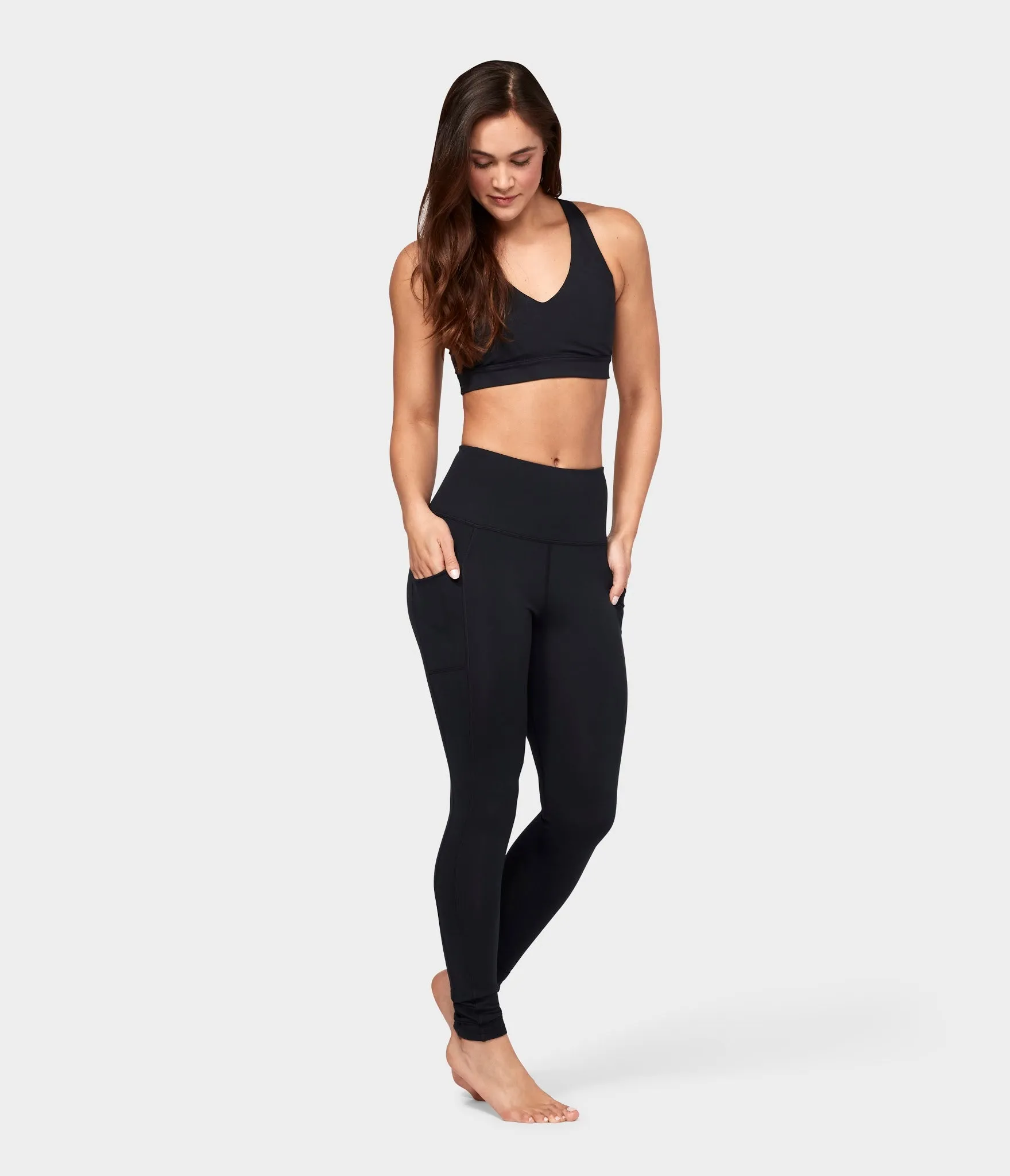 Manduka Apparel - Women's Essential Pocket Legging - Black