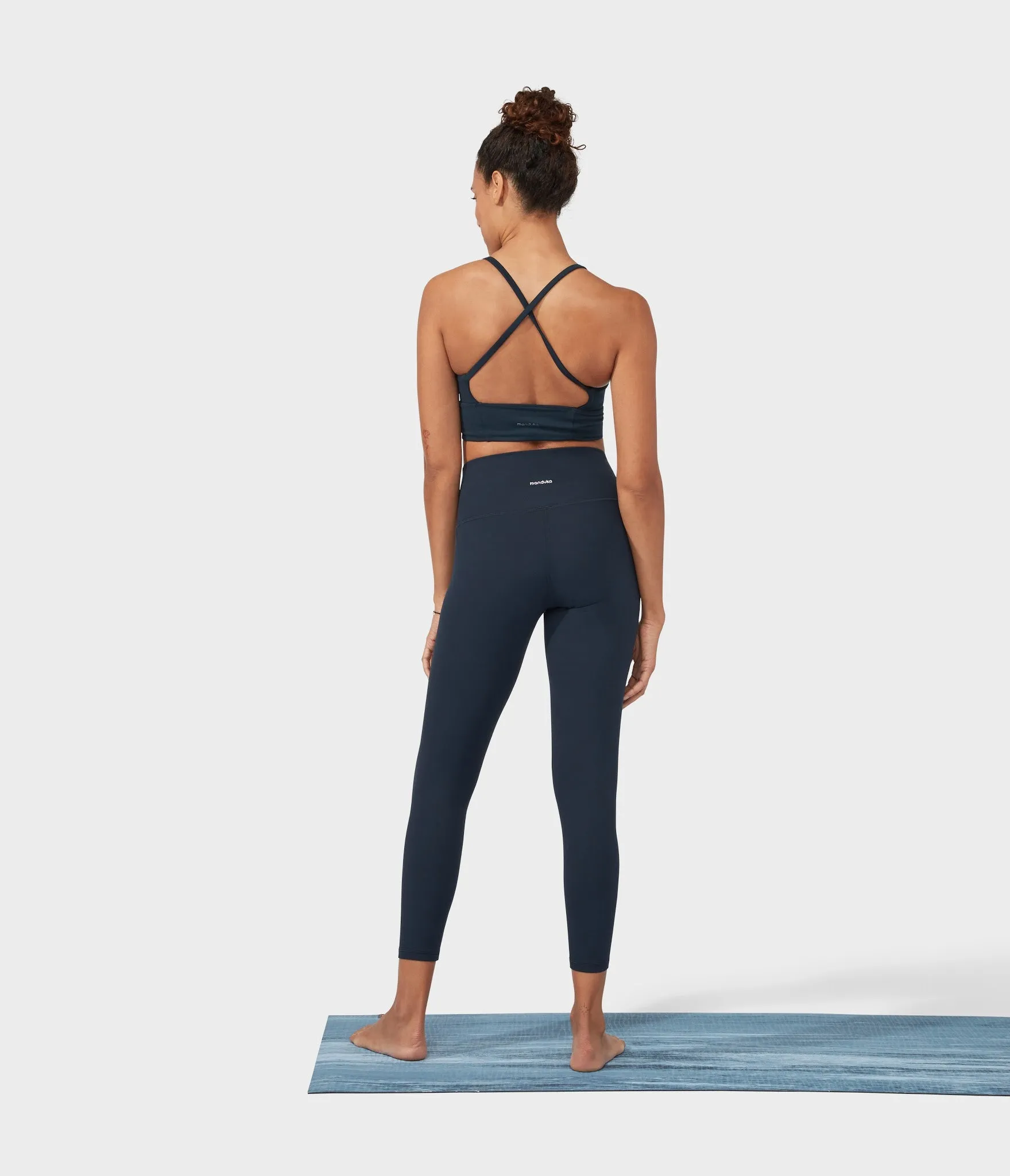 Manduka Apparel - Women's Performance Bra - Darted - Dark Sapphire