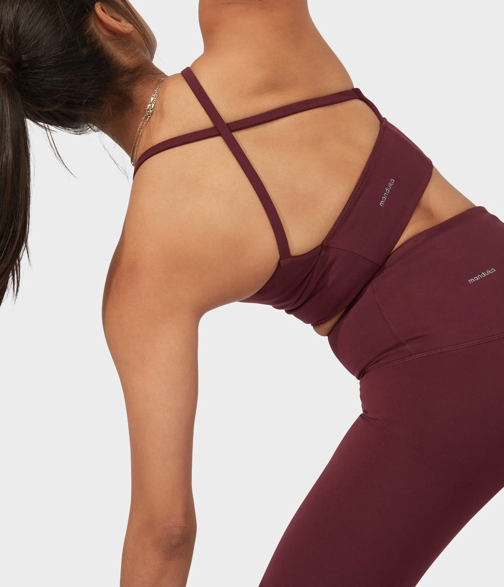 Manduka Apparel - Women's Performance Bra - Darted - Fig