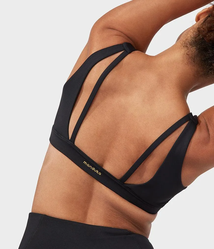 Manduka Apparel - Women's Presence Bra - Black