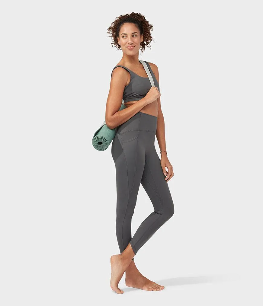 Manduka Apparel - Women's Presence Bra - New Grey