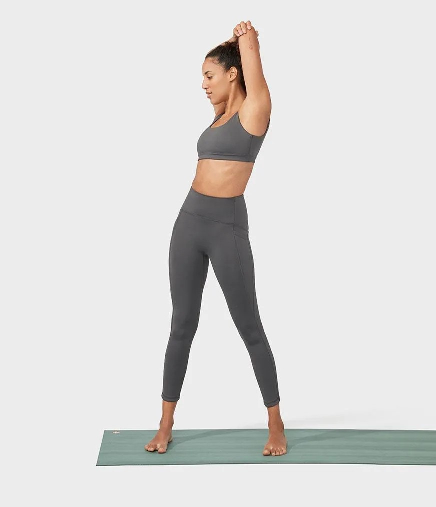 Manduka Apparel - Women's Presence Bra - New Grey