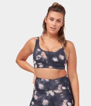 Manduka Apparel - Women's Presence Bra - Swash Floral Neutral