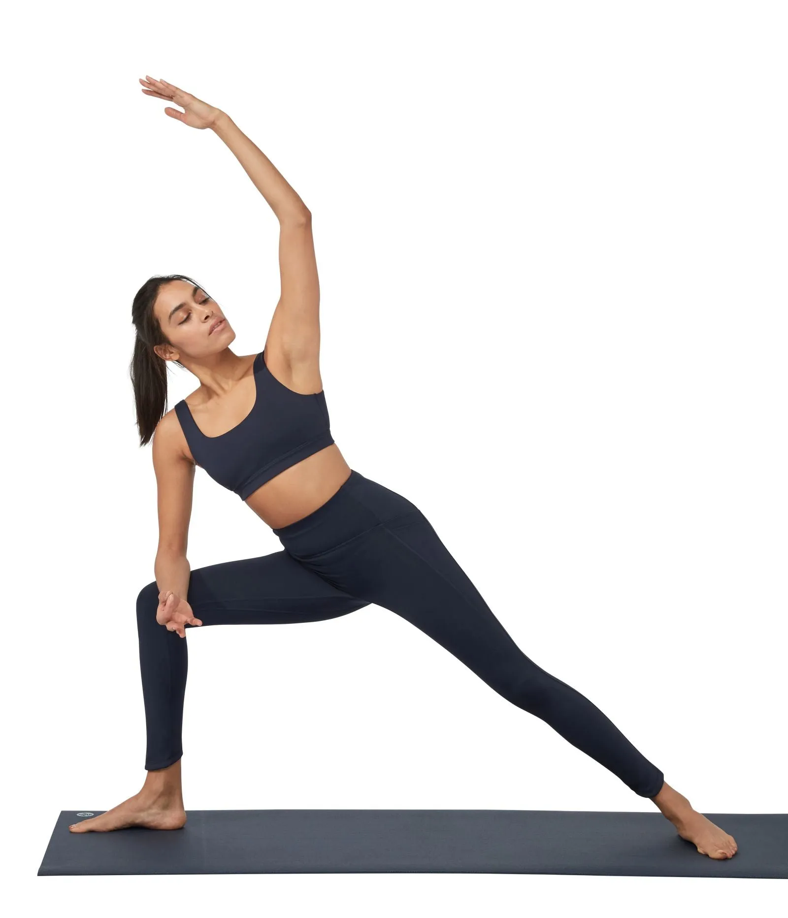 Manduka Apparel - Women's Presence Legging1 - Dark Sapphire