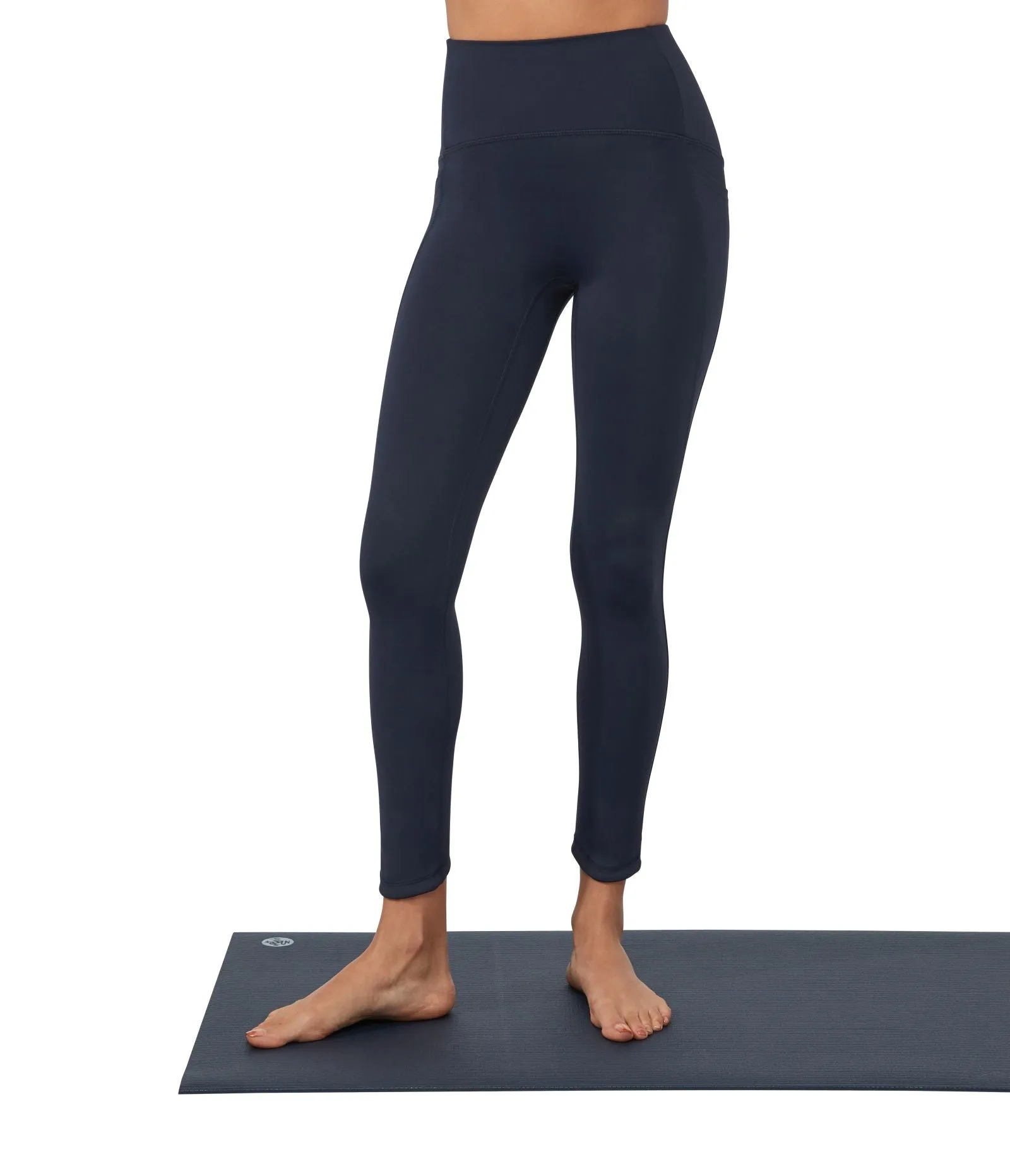 Manduka Apparel - Women's Presence Legging1 - Dark Sapphire