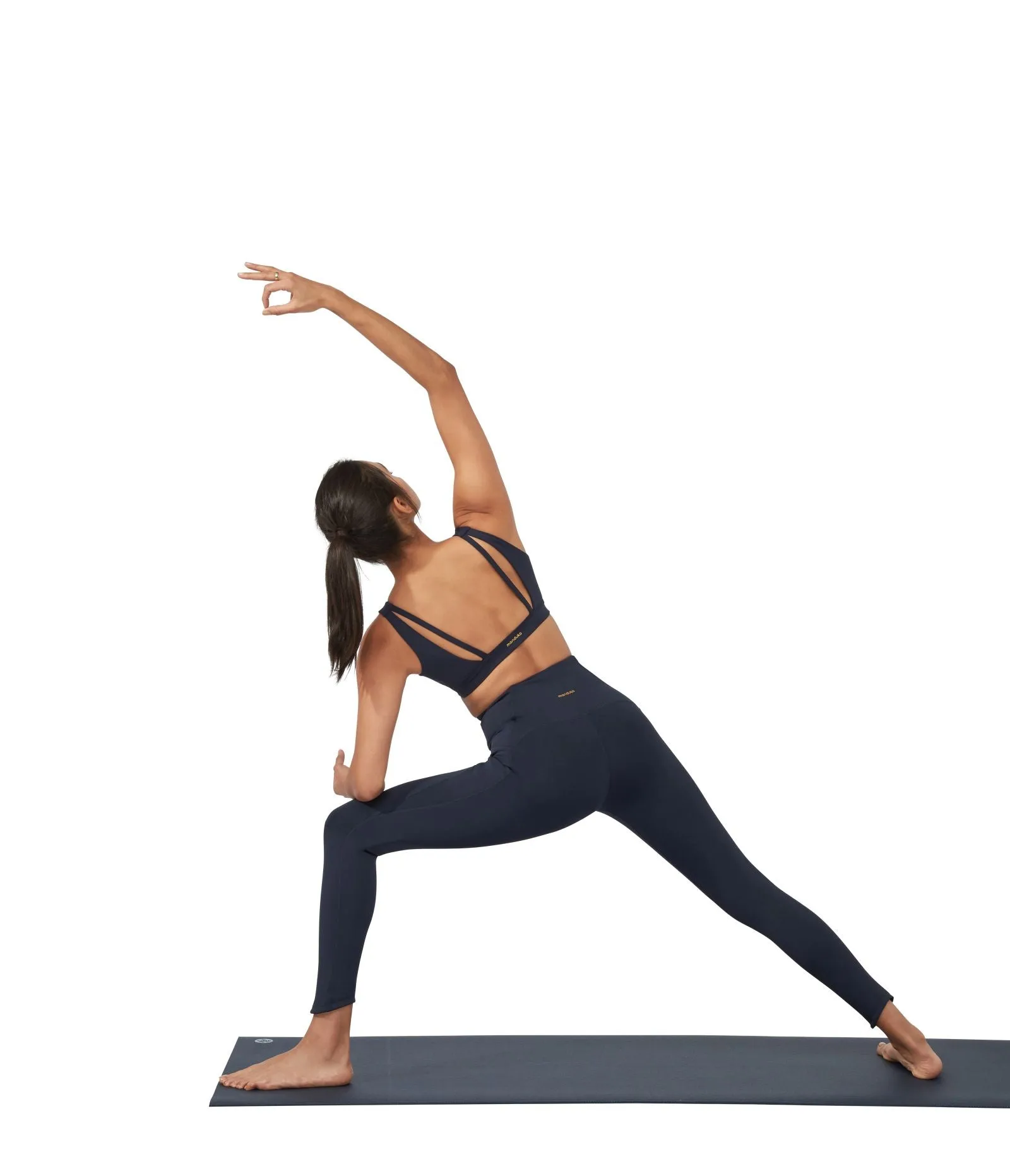 Manduka Apparel - Women's Presence Legging1 - Dark Sapphire