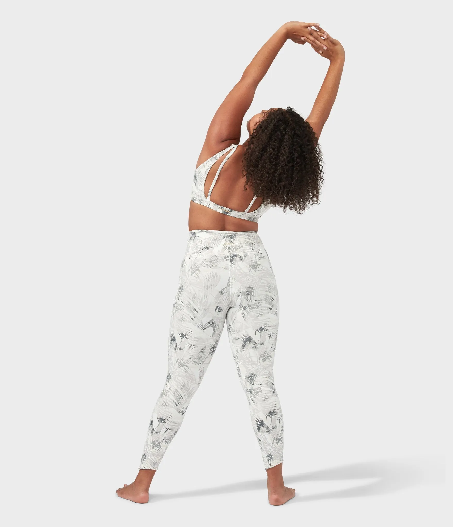 Manduka Apparel - Women's PRO Bra - Double Strap - Tropics - Grey