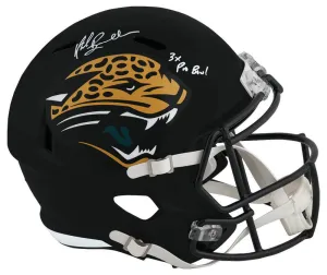 Mark Brunell Signed Jaguars T/B Riddell Full Size Rep Helmet w/Pro Bowl (SS COA)