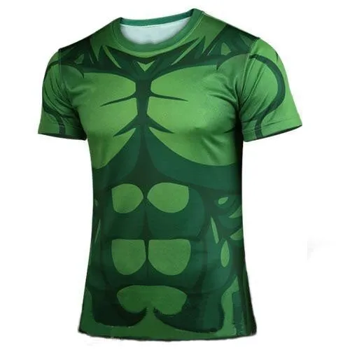 Men fitness t shirt round neck print 21 styles