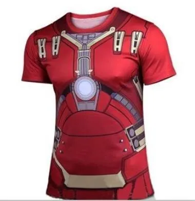Men fitness t shirt round neck print 21 styles