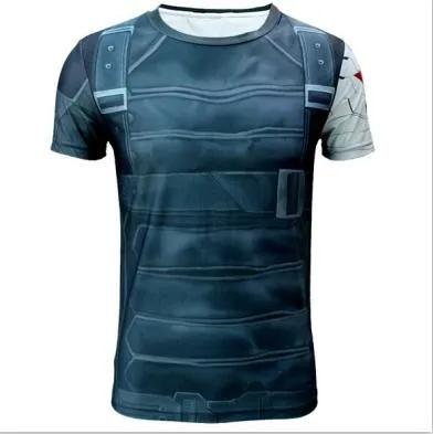 Men fitness t shirt round neck print 21 styles